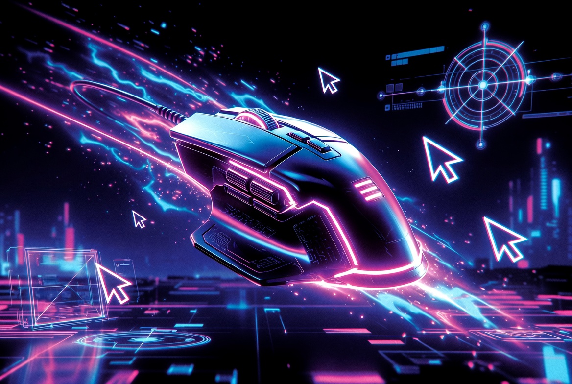 Une souris d'ordinateur
